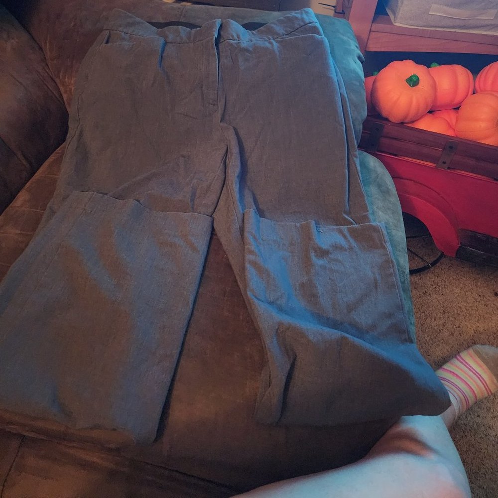Ladies JM Collection Grey Dress Pants